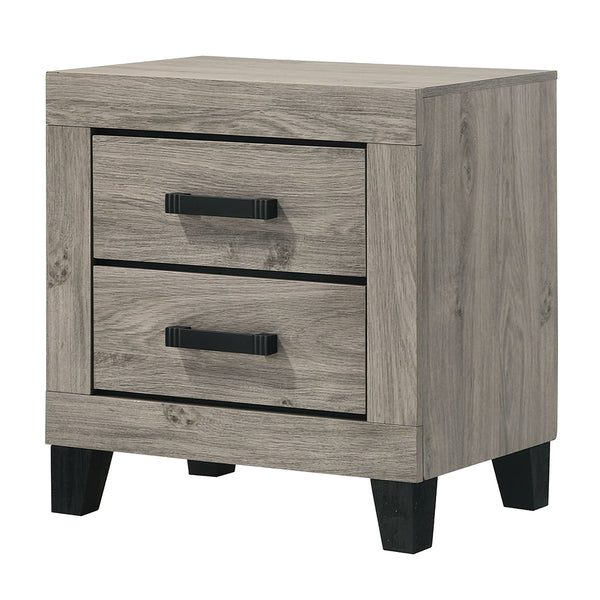 ACME Mari Light Gray Nightstand Model BD04143
