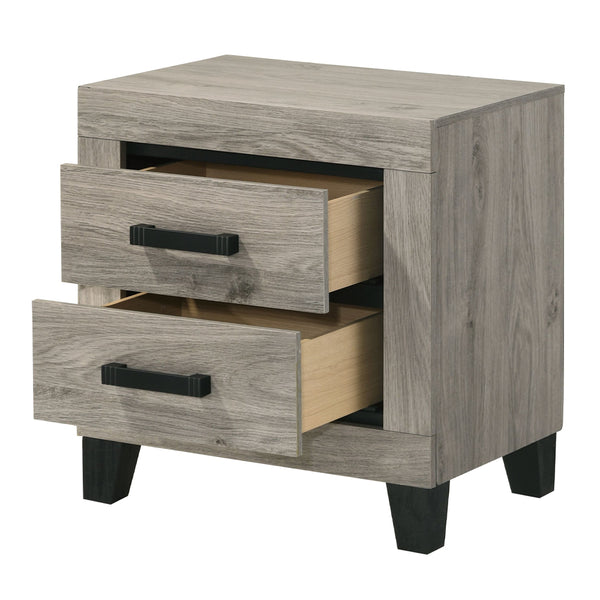 ACME Mari Light Gray Nightstand Model BD04143