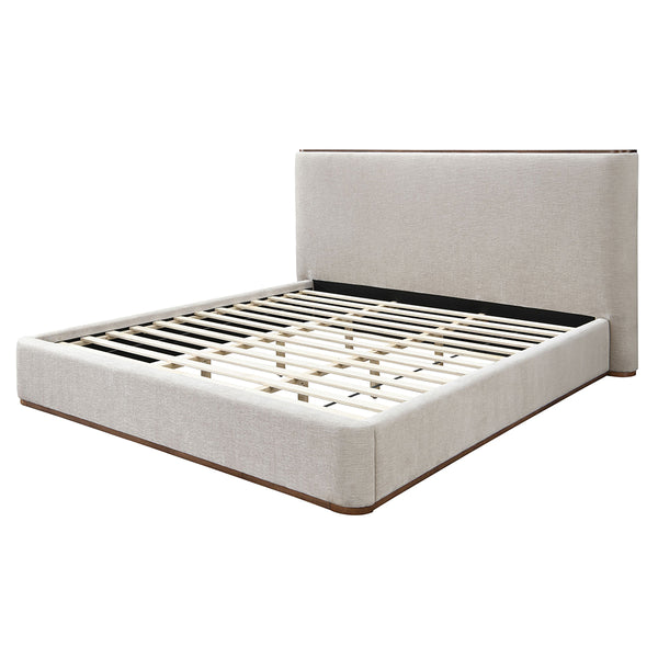 ACME Orane Gray Linen Eastern King Bed Model BD04581EK