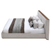 ACME Orane Gray Linen Eastern King Bed Model BD04581EK