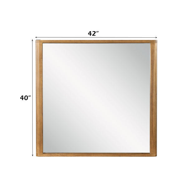 ACME Zoey Oak Mirror Model BD04854