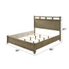 ACME Colton Antique White Oak Queen Bed Model BD05292Q