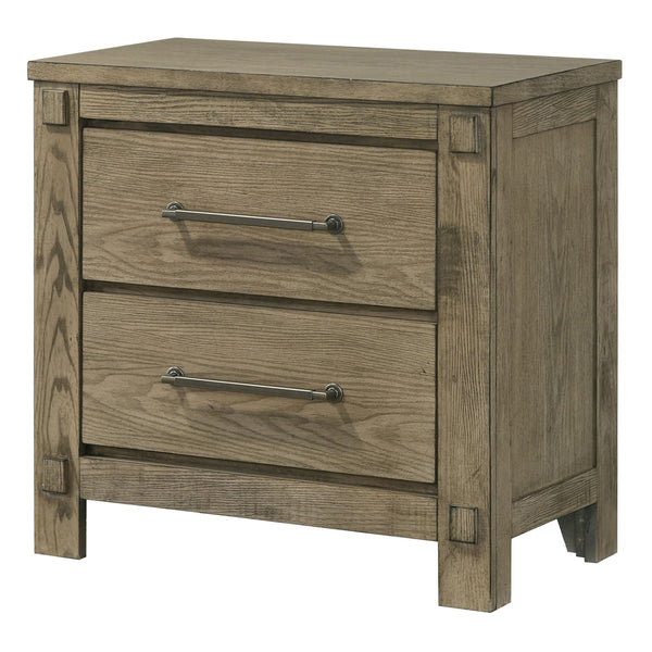 ACME Colton Antique White Oak Nightstand Model BD05293
