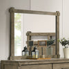 ACME Colton Antique White Oak Mirror Model BD05294