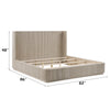 ACME Leanna Light Oak EK Bed Model BD05431EK