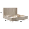 ACME Leanna Light Oak Queen Bed Model BD05432Q