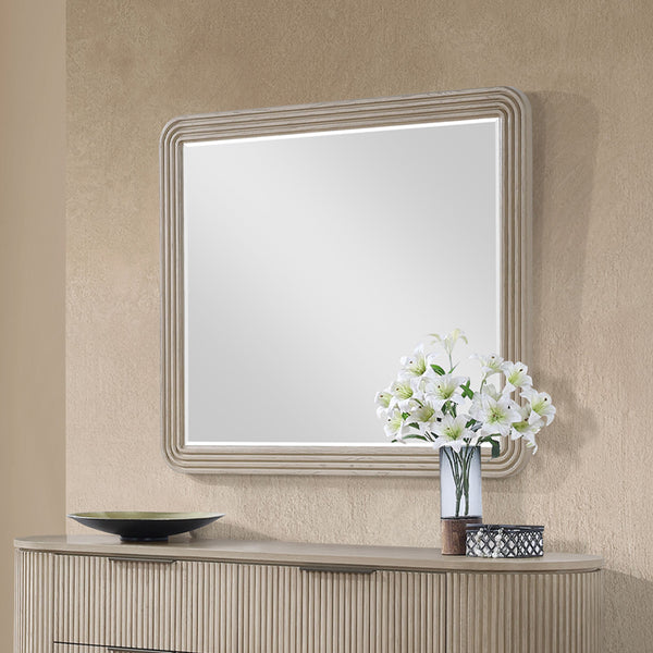 ACME Leanna Light Oak Mirror Model BD05434