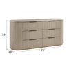ACME Leanna Light Oak Dresser Model BD05435