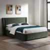 ACME Cheryl Dark Green Chenille Queen Bed Model BD05452Q