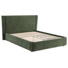 ACME Cheryl Dark Green Chenille Queen Bed Model BD05452Q