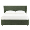 ACME Cheryl Dark Green Chenille Queen Bed Model BD05452Q