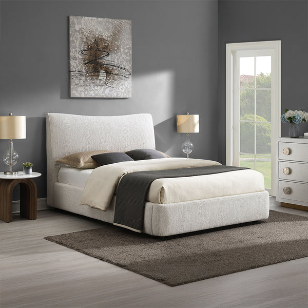 ACME Renee Aperol Beige Chenille Queen Bed Model BD05462Q