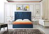 Modrest Adonis Modern Blue Fabric Bed Model VGVCBD096-19