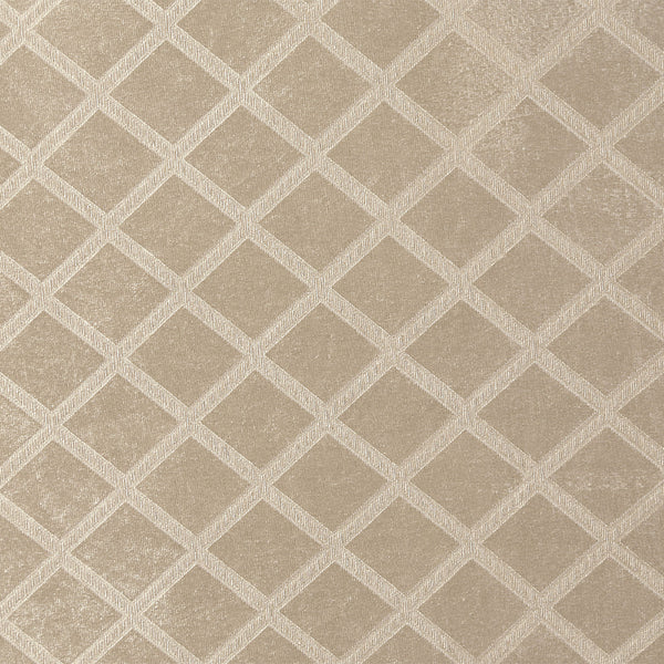 ACME Desiderius Beige Fabric Antique Gold & Hand Paint Brown Bench Model BD20007