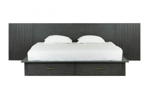 Modrest Manchester Contemporary Dark Grey Bedroom Set Model VGWD-HLF2-BED-SET