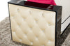 A&X Bellagio Transitional Black Crocodile And Beige Fabric Chaise Model VGUNRX006
