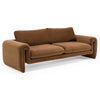 Divani Casa Bentley Modern Brown Velvet Sofa Model VGAH-AG146-3-BRN