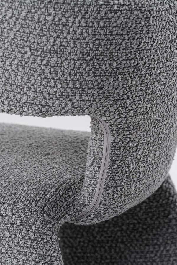 Modrest Bergman Modern Light Grey Fabric Dining Chair Model VGEUMC-7513CH-CODA-178