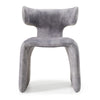 Bergman Modern Grey-Blue Velvet Dining Chair