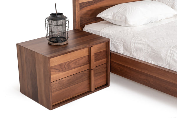 Nova Domus Berlin Modern Walnut Nightstand Model VGMABR-92-NS