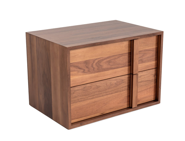 Nova Domus Berlin Modern Walnut Nightstand Model VGMABR-92-NS