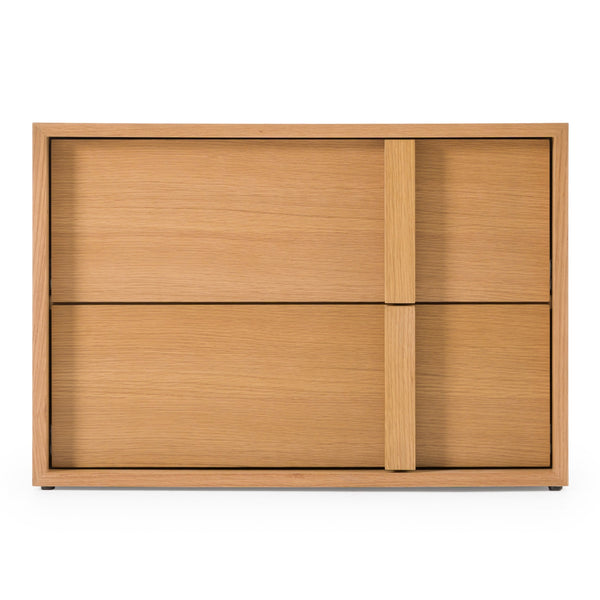 Berlin Modern Natural Oak Nightstand
