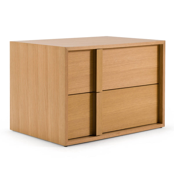 Berlin Modern Natural Oak Nightstand