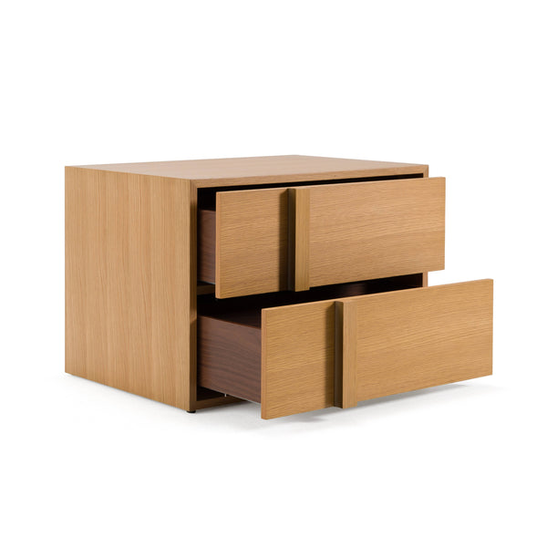 Nova Domus Berlin Modern Natural Oak Nightstand Model VGMA-BR-92-NS-NAT