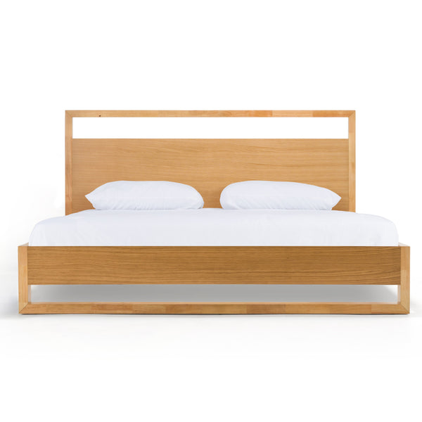 Nova Domus Berlin Modern Natural Oak Bed Model VGMA-BR-92-BED-NAT