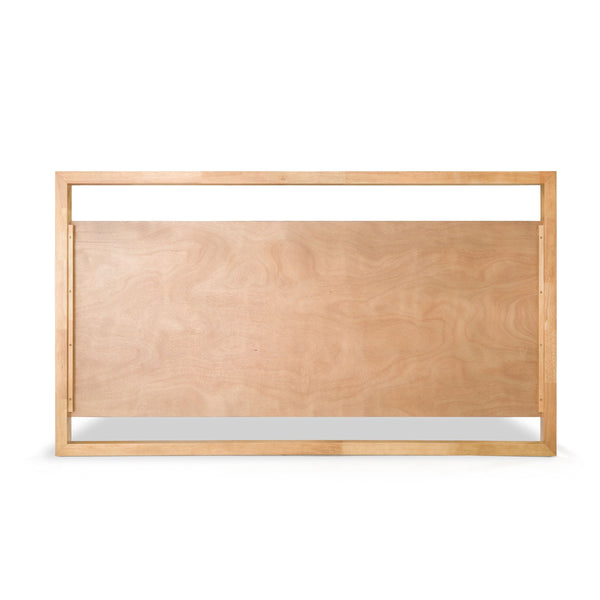 California King Nova Domus Berlin Modern Natural Oak Bed Model VGMA-BR-92-BED-NAT-CK