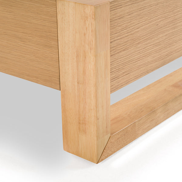 Nova Domus Berlin Modern Natural Oak Bed Model VGMA-BR-92-BED-NAT