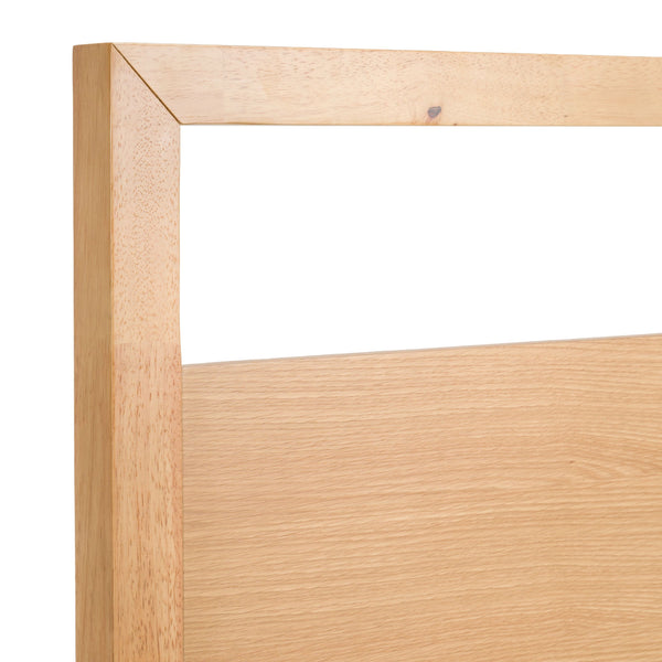 California King Nova Domus Berlin Modern Natural Oak Bed Model VGMA-BR-92-BED-NAT-CK