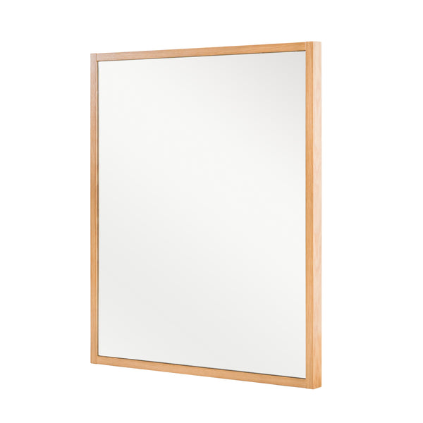 Nova Domus Berlin Modern Natural Oak Mirror Model VGMA-BR-92-MIR-NAT
