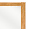Nova Domus Berlin Modern Natural Oak Mirror Model VGMA-BR-92-MIR-NAT