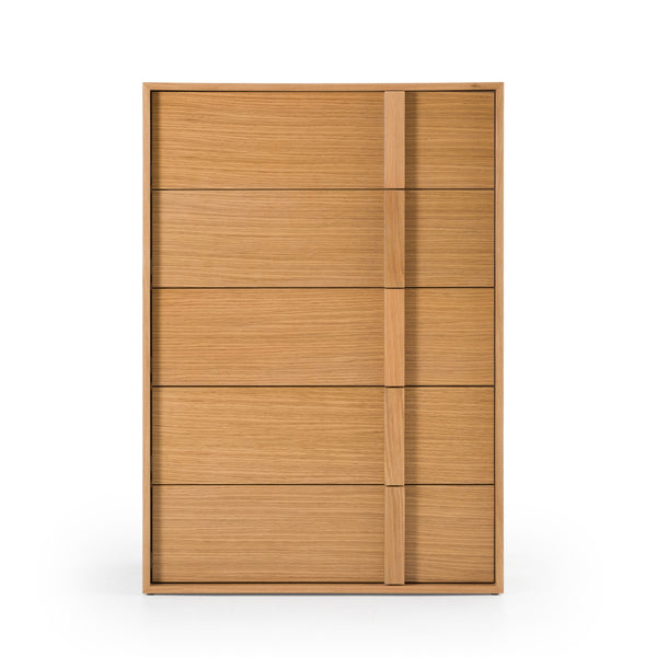 Nova Domus Berlin Modern Natural Oak Chest Model VGMA-BR-92-1-CST-NAT