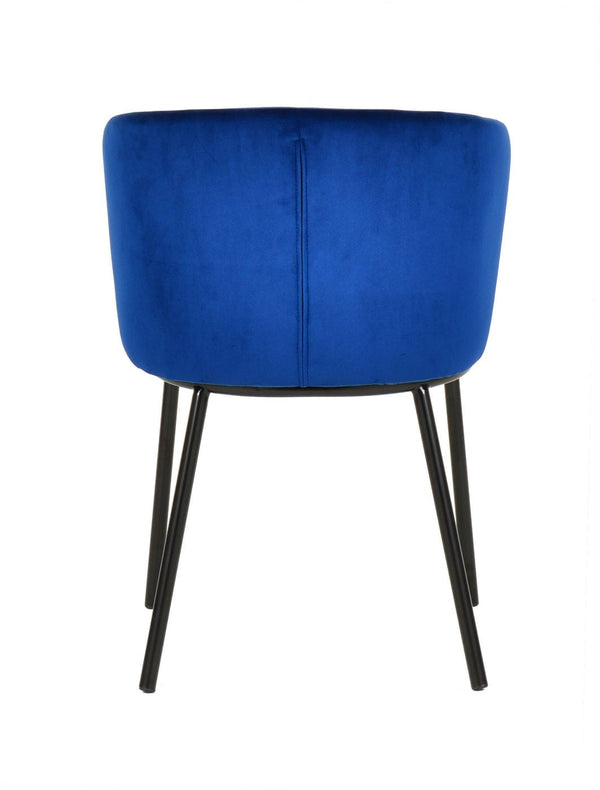 Modrest Bessie Modern Blue Velvet Dining Chair (Set Of 2) Model VGFH139131-BLU-DC