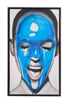 Modrest Blue Woman Modern 35" X 59" Painting Model VGVA-C02301