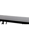 Modrest Bobby Modern Black Ceramic Extendable Dining Table Model VGYF-DT8936-BLK-DT