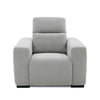 Divani Casa Bode Modern Grey Fabric Recliner Chair Model VGMB-R211-P1-CHR-M31