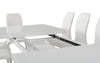 Modrest Bono "T" Modern White Extendable Dining TableModel VGGU-BONO2