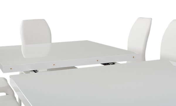 Modrest Bono "T" Modern White Extendable Dining TableModel VGGU-BONO2