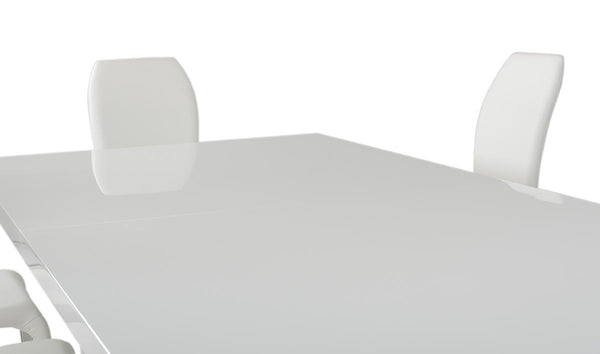 Modrest Bono "T" Modern White Extendable Dining TableModel VGGU-BONO2