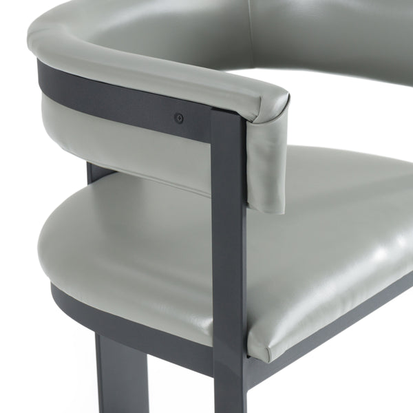 Modrest Boswell Modern Grey Faux Leather & Black Counter Chair Model VGRH-RHS-CS-158-GRYBLK