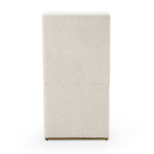 Modrest Bounty Modern Beige Fabric & Antique Brass Dining Chair (Set Of 2) Model VGFA-CH531-BGE