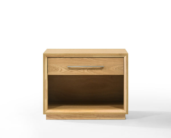 Nova Domus Santa Barbara Modern Grey Fabric & Natural Bedroom Set Model VGMABR-152-SET