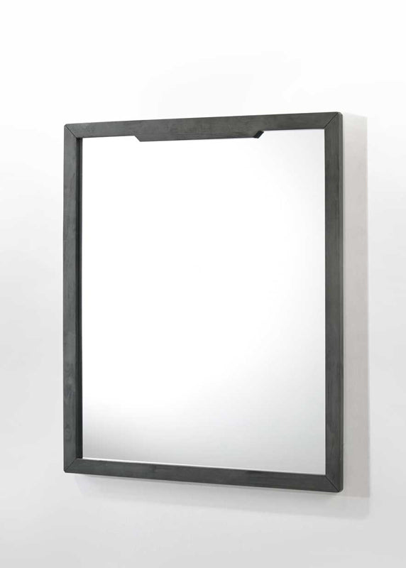 Soria Modern Grey Wash Mirror