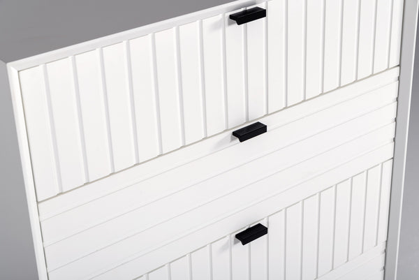 Valencia Contemporary White Chest