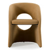 Brea Modern Tan Fabric Dining Chair