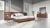 Nova Domus Brooklyn Italian Modern Walnut Bed Set Model VGACBROOKLYN-SET