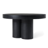 Modrest Bruni Modern Black Concrete Coffee Table Model VGGR-623840-BLK